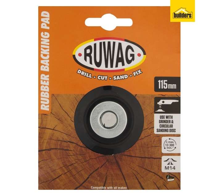Ruwag Rubber Backing Pad (115mm)