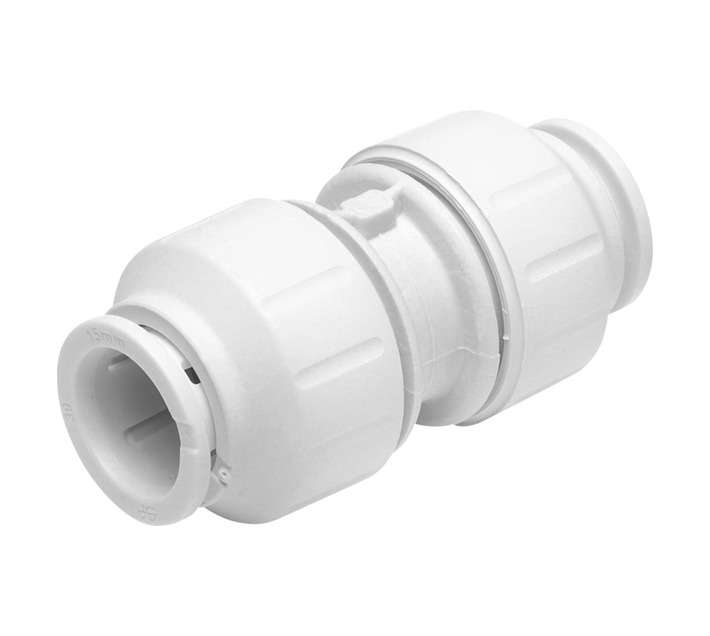 Speedfit Straight Connector 22mm - White