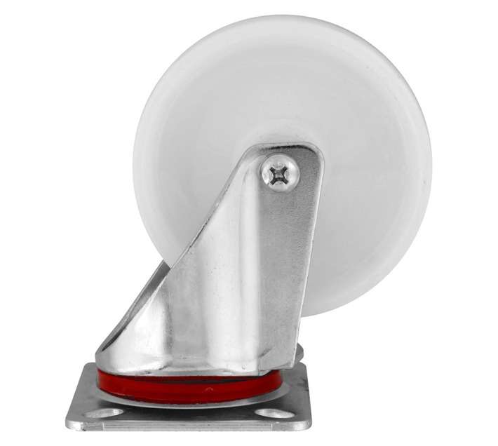 Hillaldam 870013 Nylon Swivel Castor - White (100mm)