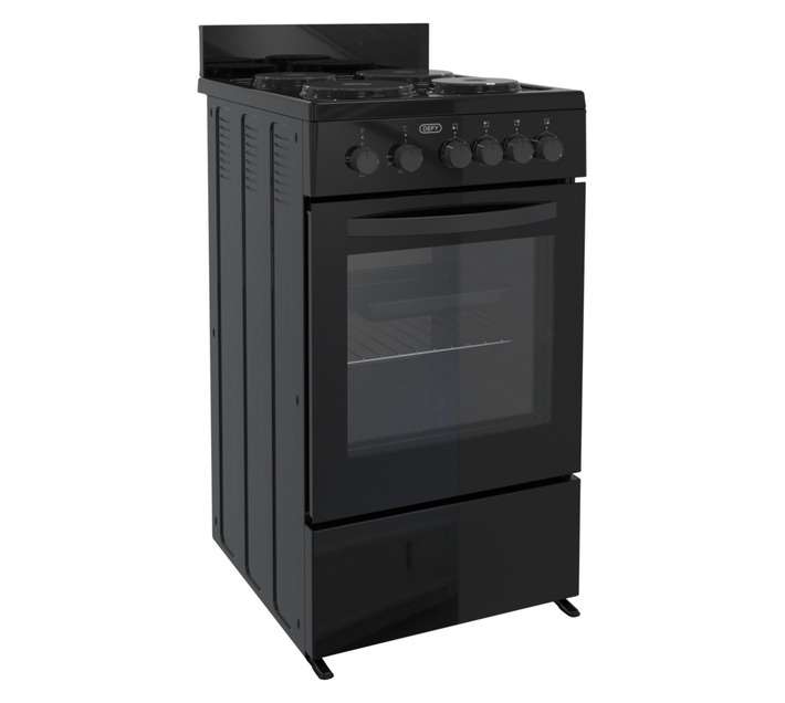Defy 4 Plate Compact Stove Black DSS514