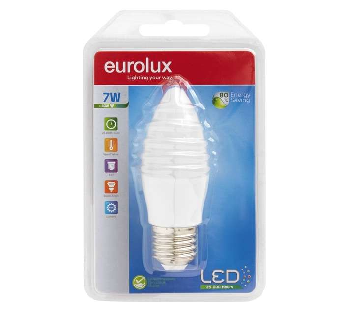 Eurolux E27 LED Globe - Warm White (4w)