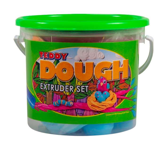 Teddy TED-DKE 3 Piece Dough Extruder Set - Assorted (300g)
