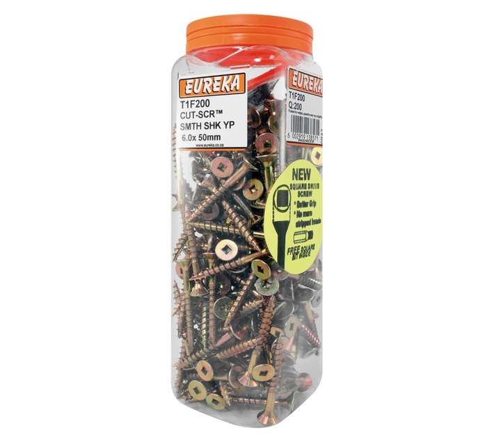 Eureka 6 x 50mm Cut/Screw Smooth Shank Yp (Q200)