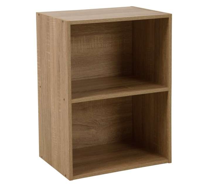 Home and Kitchen Iona Storage Cube - Walnut (400 x 290 x 540mm)
