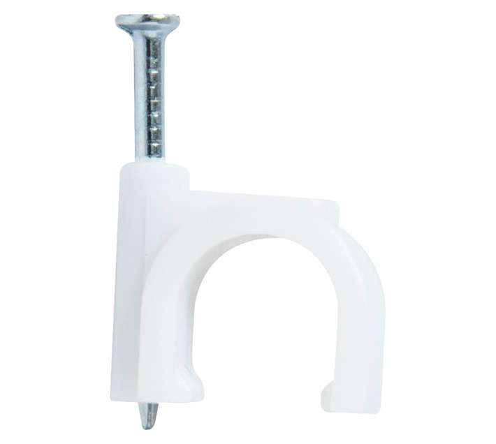 BP-CCR12-30 30 x Round Cable Clips (12mm)