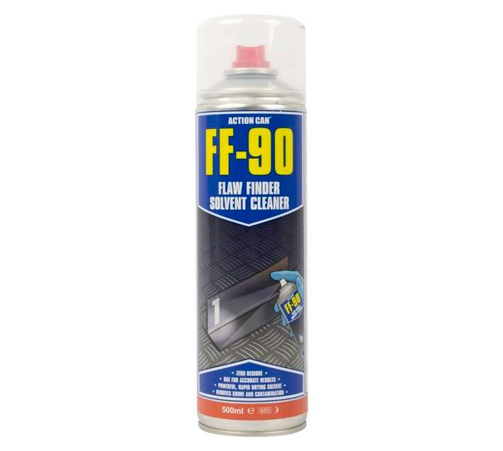 Action Can FF-90 Flaw Finder Non-Destructive Cleaner (500ml)