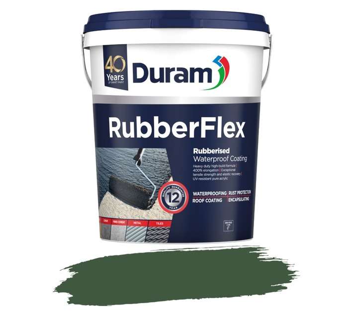 Duram Rubberflex Waterproofing - Green (20L)
