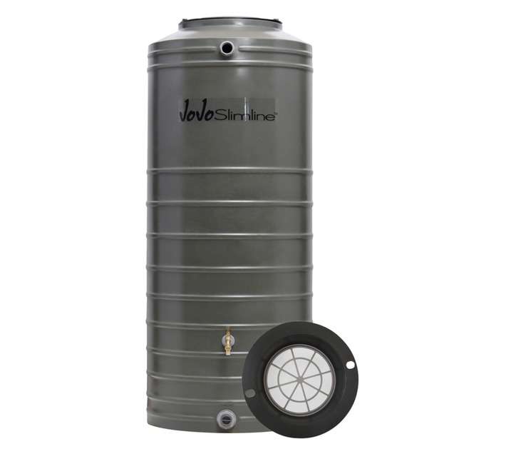 JoJo Slimline Water Tank (750L) - Stormy Sky