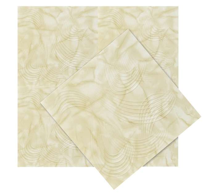 Upper Edge 2028 Polystyrene Ceiling Tile - Beige Agate (500 x 500mm)