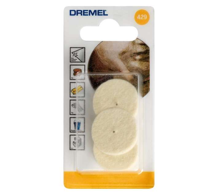 Dremel 26mm Polishing Wheel - Blue