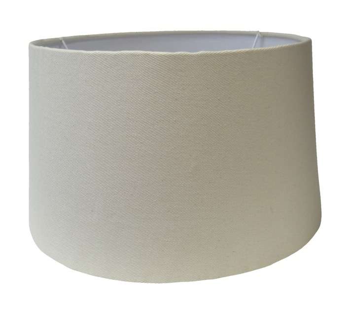 Design House Tapered Drum Lamp Shade - Ivory (320mm)