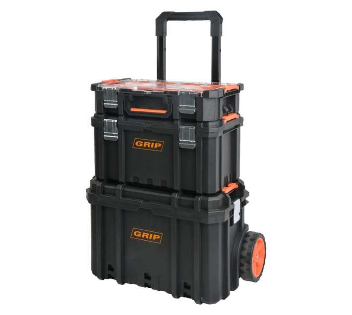 Grip 320382G Rolling Toolbox Set - Black