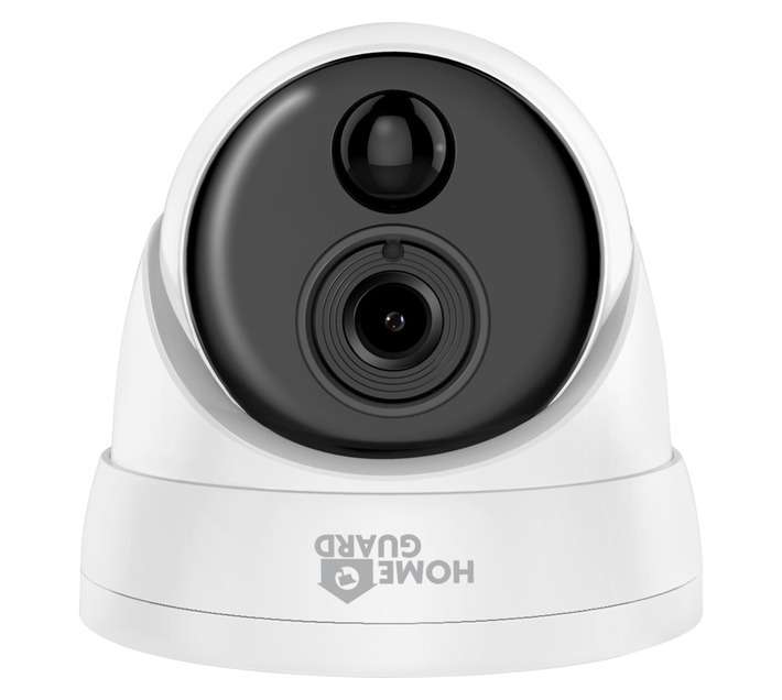 Homeguard HGPRO-839 Heat Sensing PIR CCTV Dome Camera - White (1080P)