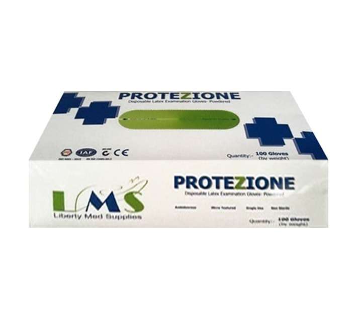 100 x Latex Gloves (L)