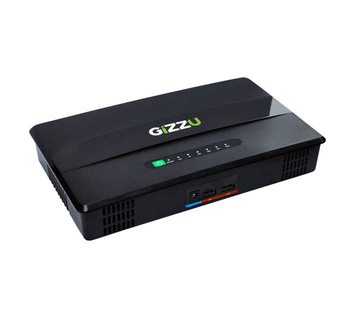 Gizzu Mini DC UPS - Black (60W)