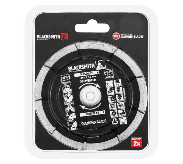 Blacksmith Segmented Diamond Blade 115mm (2 Piece)