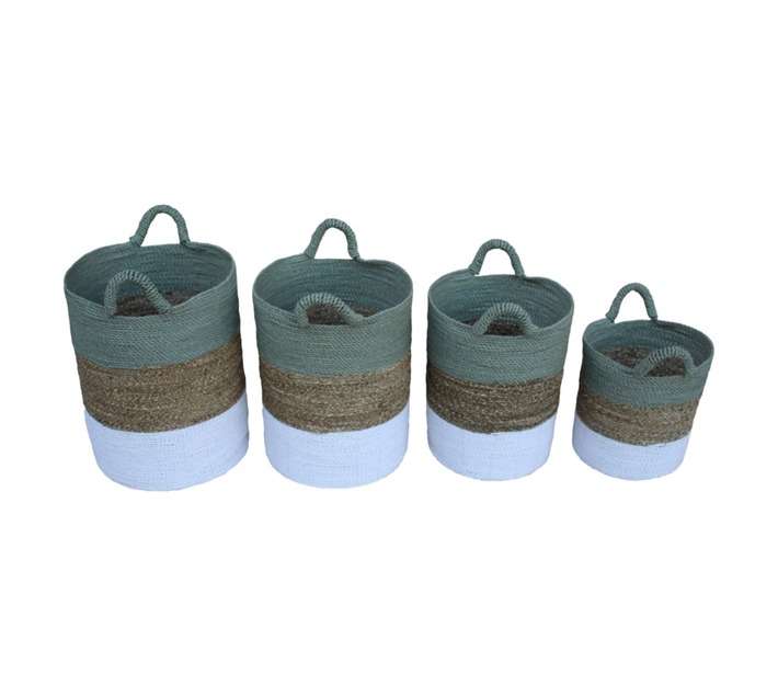 Design House Basket - Green (300 x 300 x 500mm)