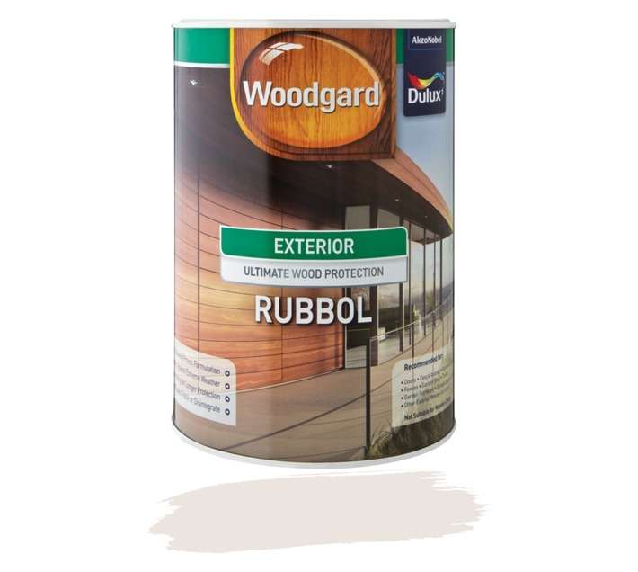 Woodgard Rubbol - Clear (5L)
