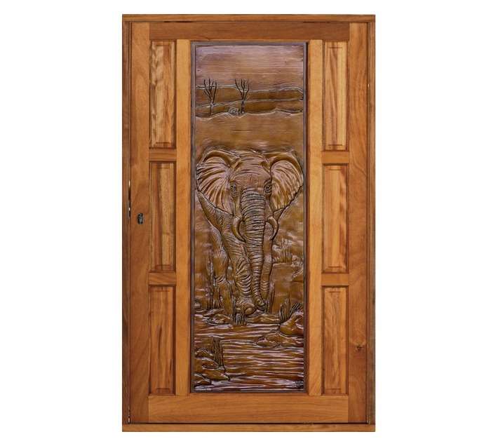 Swartland Kayo Pre Hung Elephant Pivot Door (1200 x 2032mm)