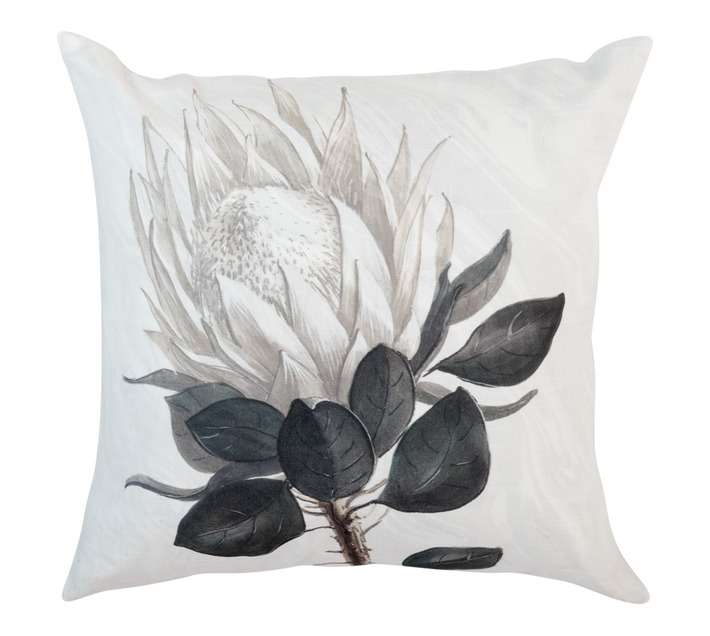 Design House Protea Scatter Cushion - White (600 x 600 x 600mm)