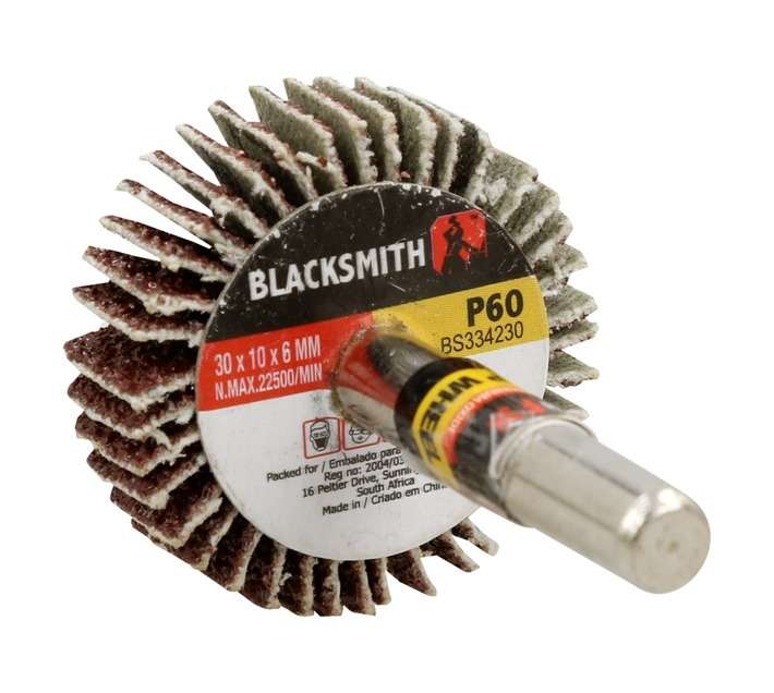Blacksmith P60 Chuck Mount Flap Wheel (30 x 10mm)