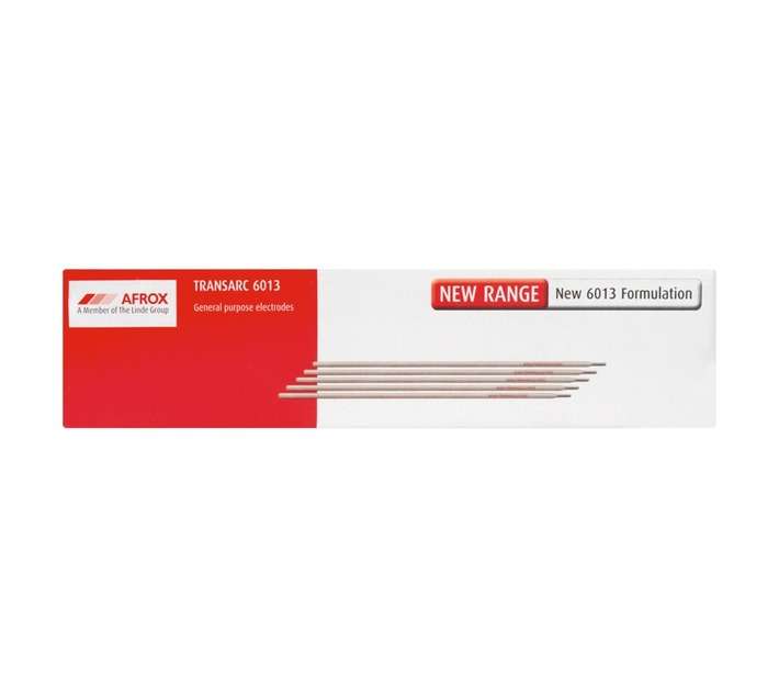 Afrox 1kg Transarc 6013 Red 3.15mm welding rods