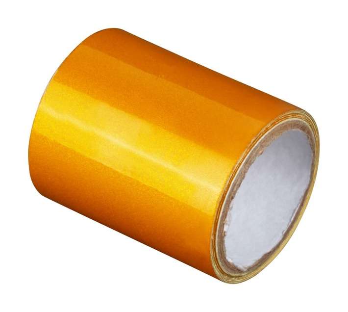 Sellotape DIY Reflective Tape - Yellow (1000 x 48 x 42mm)