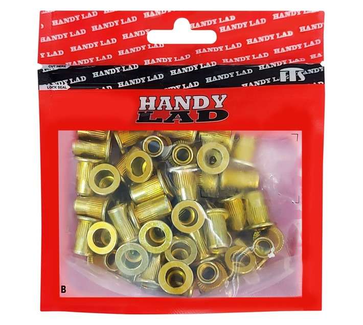 FTS 50 x M8 Rivet Nuts (12 x 22 x 12mm)