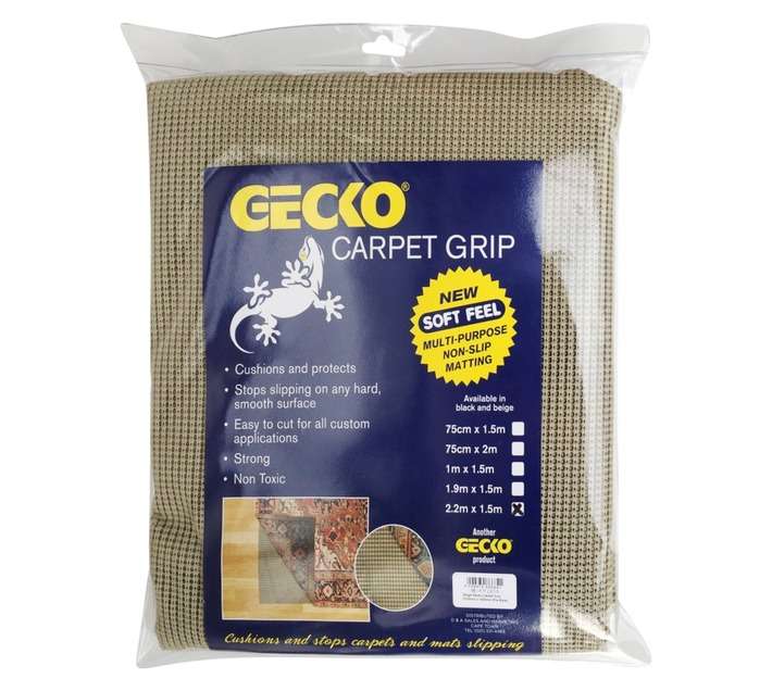 Gecko Carpet Grip - Beige (2200 x 1500mm)