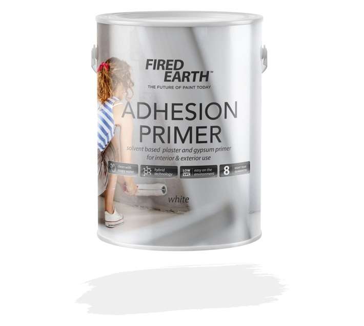 FIRED EARTH ADHESION PRIMER 5LT WHT