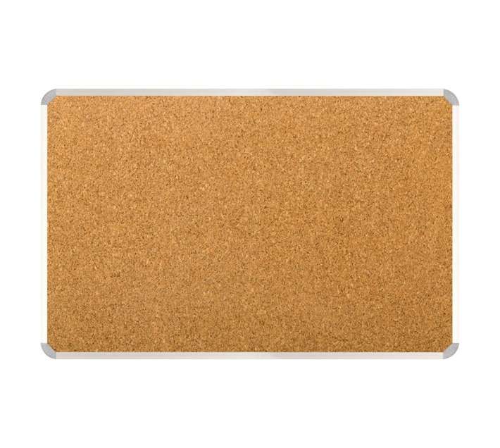 Parrot Products BD0760K Aluminium Frame Information Board - Cork (1500 x 1200mm)