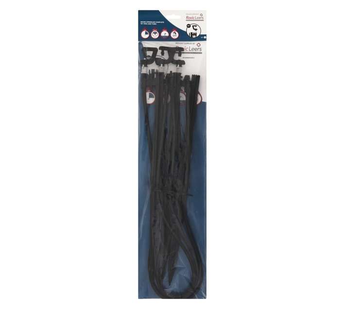 Hunter 3 x Micro Peg and Tube Complete 90 Degree Sprinkler - Brown