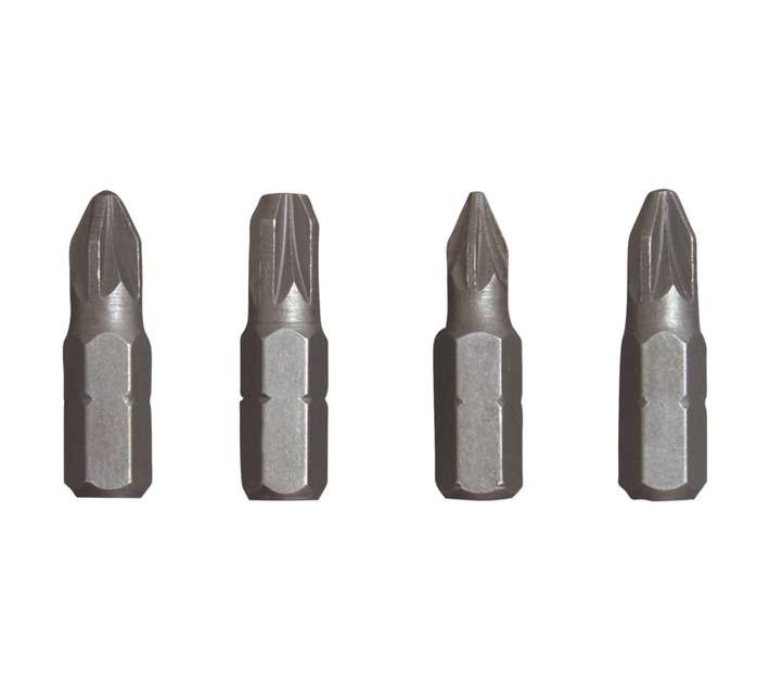 Eureka 1GL10U Size 1;2;2;3 Pozi Bit Set (4 Piece)