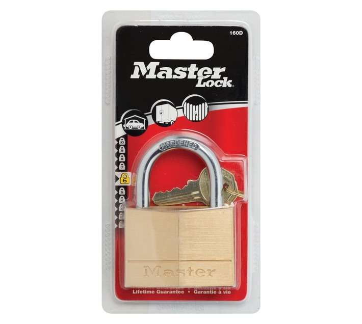 Master Lock Padlock - Brass (60mm)