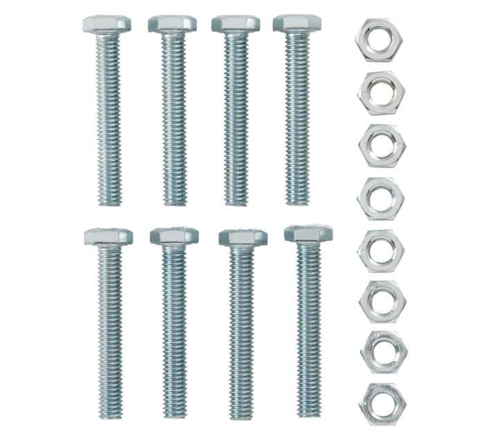 Eureka 6 x 40mm Hex Screw and Nut Set (8 Pack)