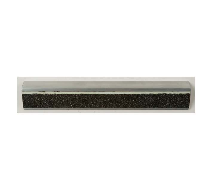 M-Trim Retro Fit Luminescent Non-Slip Insert Stair Nose - Black/Natural (2450mm)