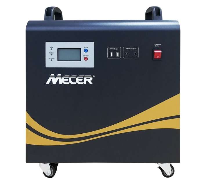 Mecer Trolley Inverter - Black (1000W)