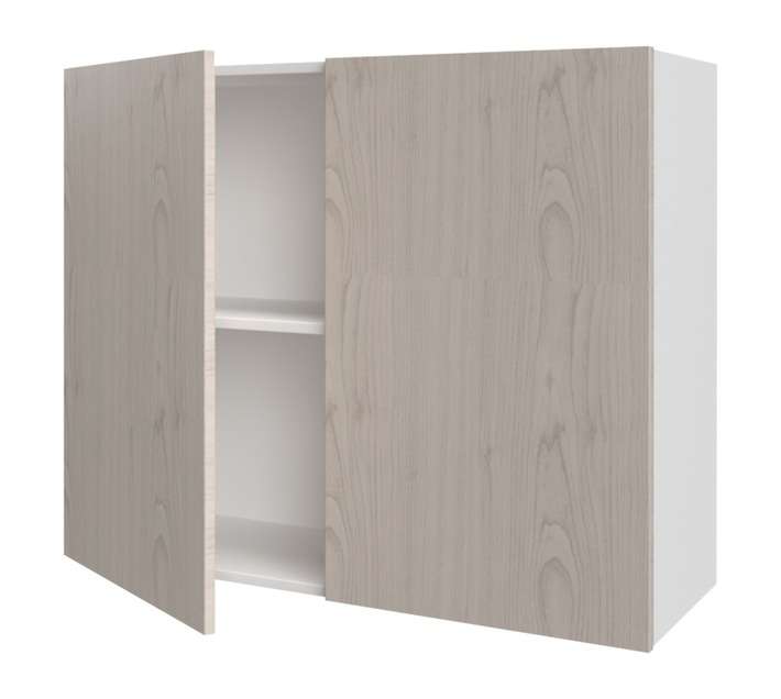 Home and Kitchen Melamine Top Cabinet Unit - Black Cherry (900 x 300 x 720mm)