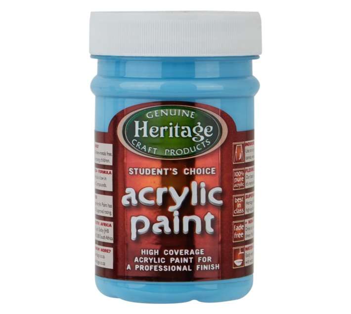 Students Choice Acrylic Paint - Sky Blue (250ml)