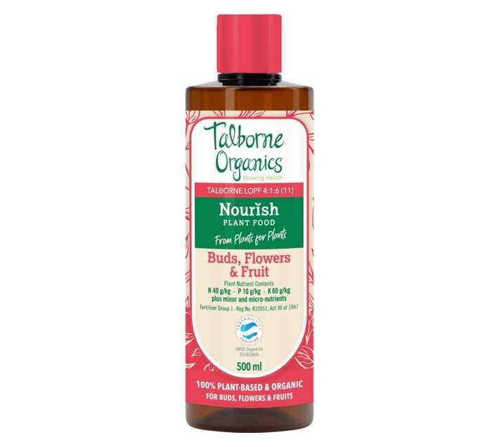 Talborne Organics 4:1:6 (11) Nourish Liquid Plant Food (500ml)