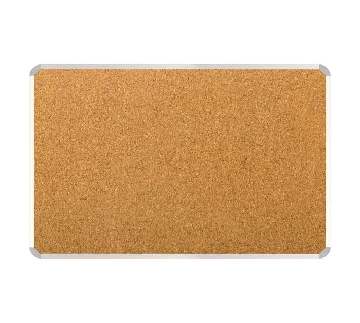 Parrot Products BD0768K Aluminium Frame Information Board - Cork (1800 x 1200mm)