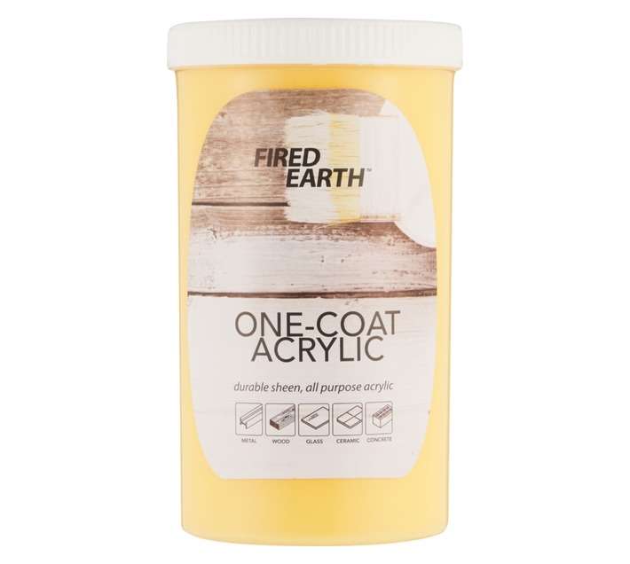 Fired Earth One Coat Paint - Mustard (1L)
