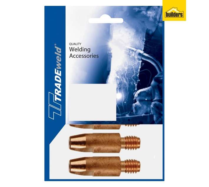 Tradeweld EWPACCT001H 5 x M6 Contact Tips (0.8mm)