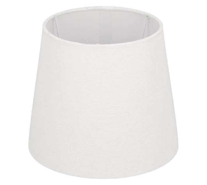 Design House S143C28 Tapered Drum Lampshade - White (210 x 210 x 180mm)