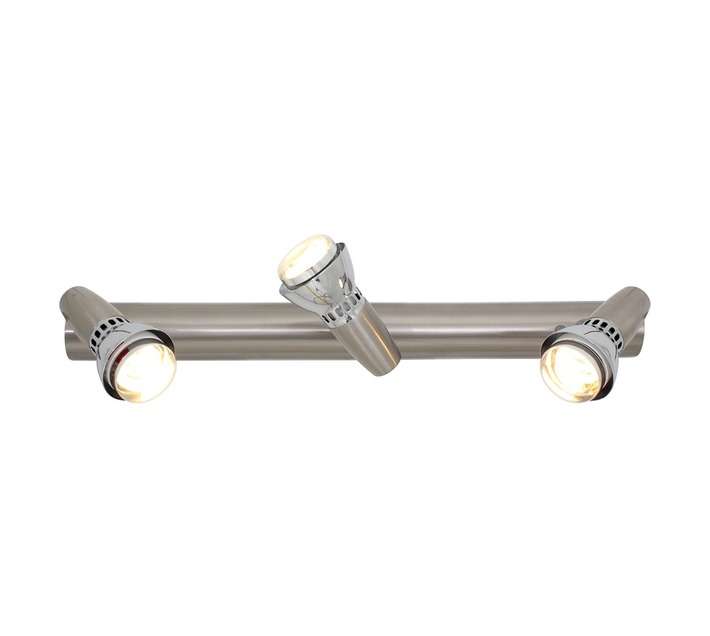 Eurolux Zap 3 Light Spotlight - Satin Chrome (40W)