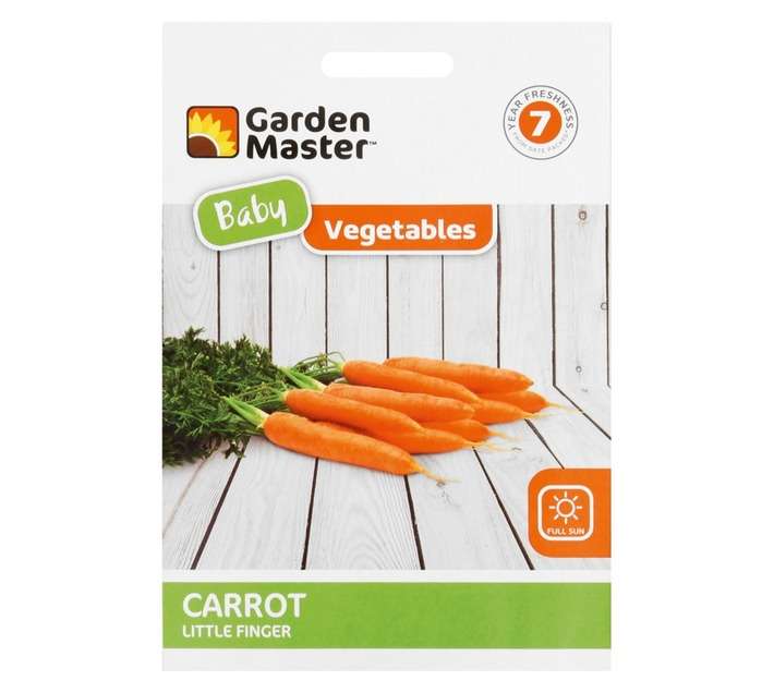 Garden Master 0026121 Baby Carrot Vegetable Seeds