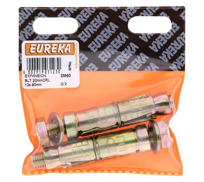 Eureka 20mm DRL Expansion Bolt (12 x 90mm)