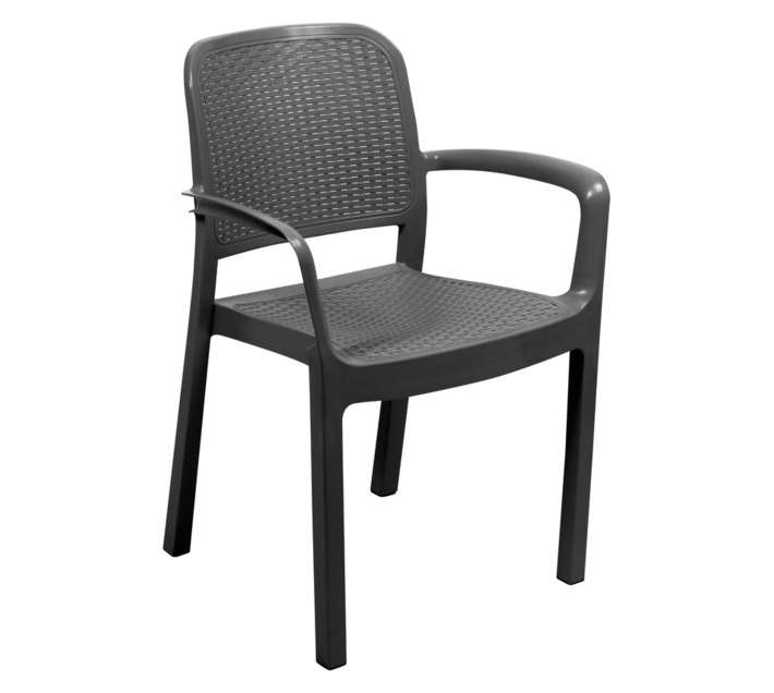 Gold Sun 1092/CH Protea Rattan Armchair - Charcoal