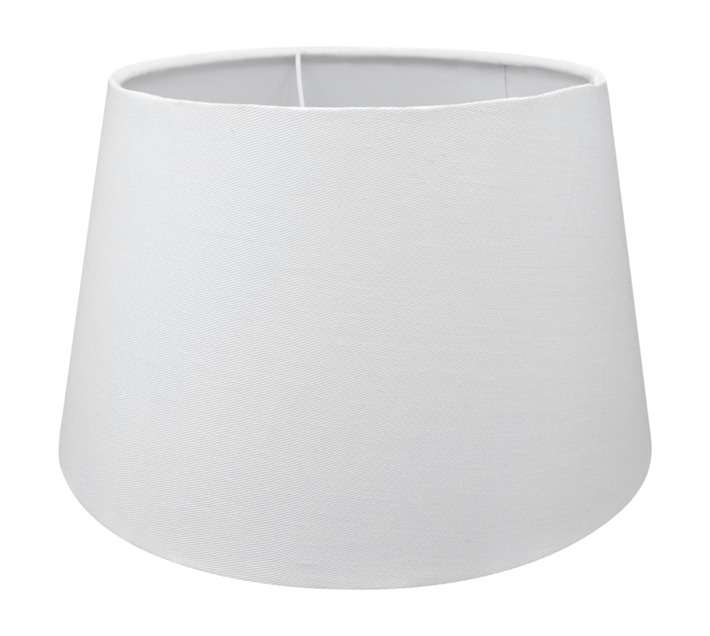 Design House S135C28 Tapered Drum Lampshade - White (260 x 260 x 160mm)