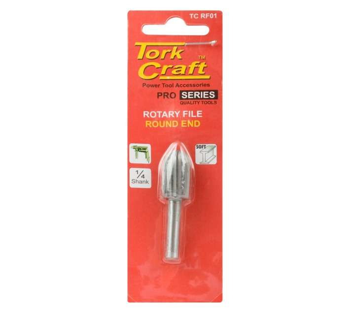 Tork Craft TC RF01 Round End Rotary File